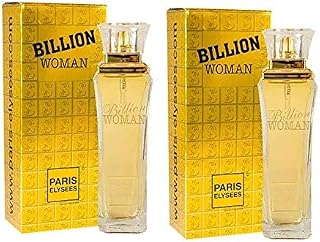 2 Perfumes Billion Woman 100 ml - Lacrado - Paris Elysees