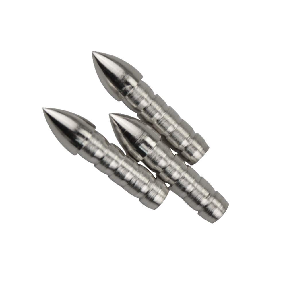 Pointe de Flèche 100Grains Tir à l'arc Chasse Flèches Broadheads pour Flèches en Carbone Tête De Tir À l'arc en Métal Broadhead