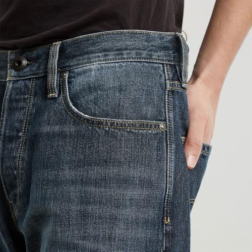 G-STAR Raw - Mens Dakota Regular Straight Jeans, Color Worn in Broken Cloud, Size: 34W x 36L4