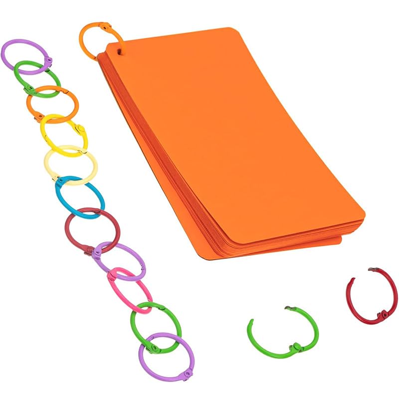 100 Anelli Di Rilegatura In Metallo Da 30mm | Multicolore Per Album, Scrapbooking E Progetti Fai Da Te - Foto 13