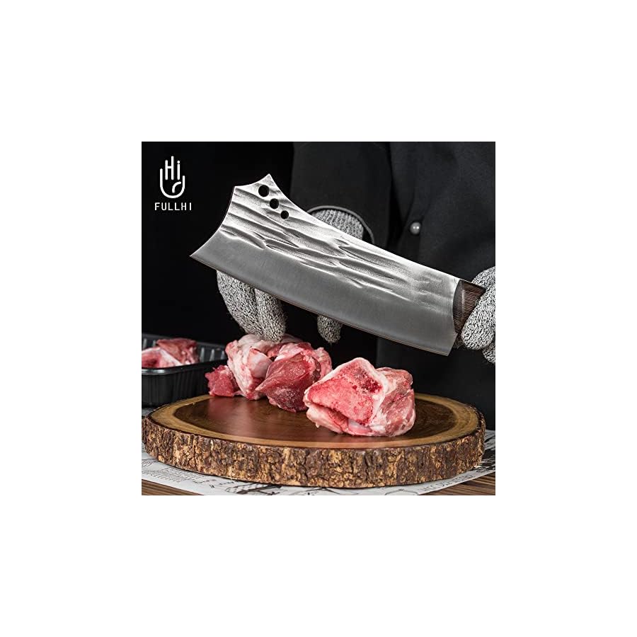 FULLHI-16pcs-Butcher-Knife-Set-Hand-Forged-chef-knife-Boning-Knife-With-Sheath-High-Carbon-Steel-Carving-Knife-Fish-Knife-Chef-Knife-For-Kitchen-Camping-BBQ FULLHI 16pcs Butcher Knife Set Hand Forged chef knife Boning Knife With Sheath High Carbon Steel Carving Knife Fish Knife Chef Knife For Kitchen, Camping, BBQ