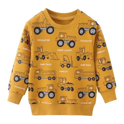 Sweats à capuche garçon pull décontracté imprimé pour enfant de 2 à 7 ans