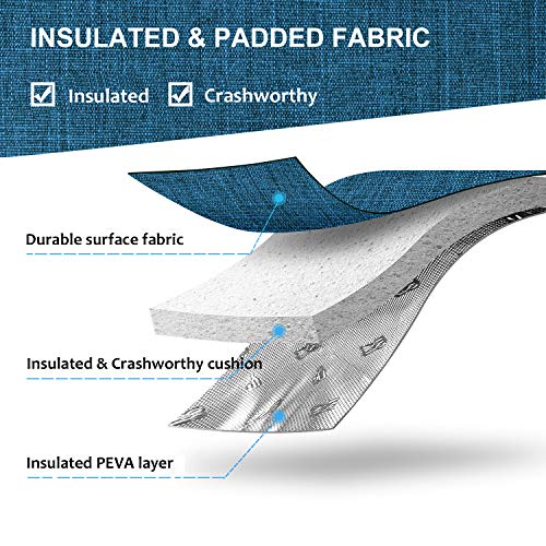 image for Tirrinia Single Wine Tote Bag, Insulated Padded Thermal Wine Bottle Ca