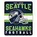 The Northwest Company NFL Seattle Seahawks Singular Fleece Throw, 50-inch by 60-inch, Green