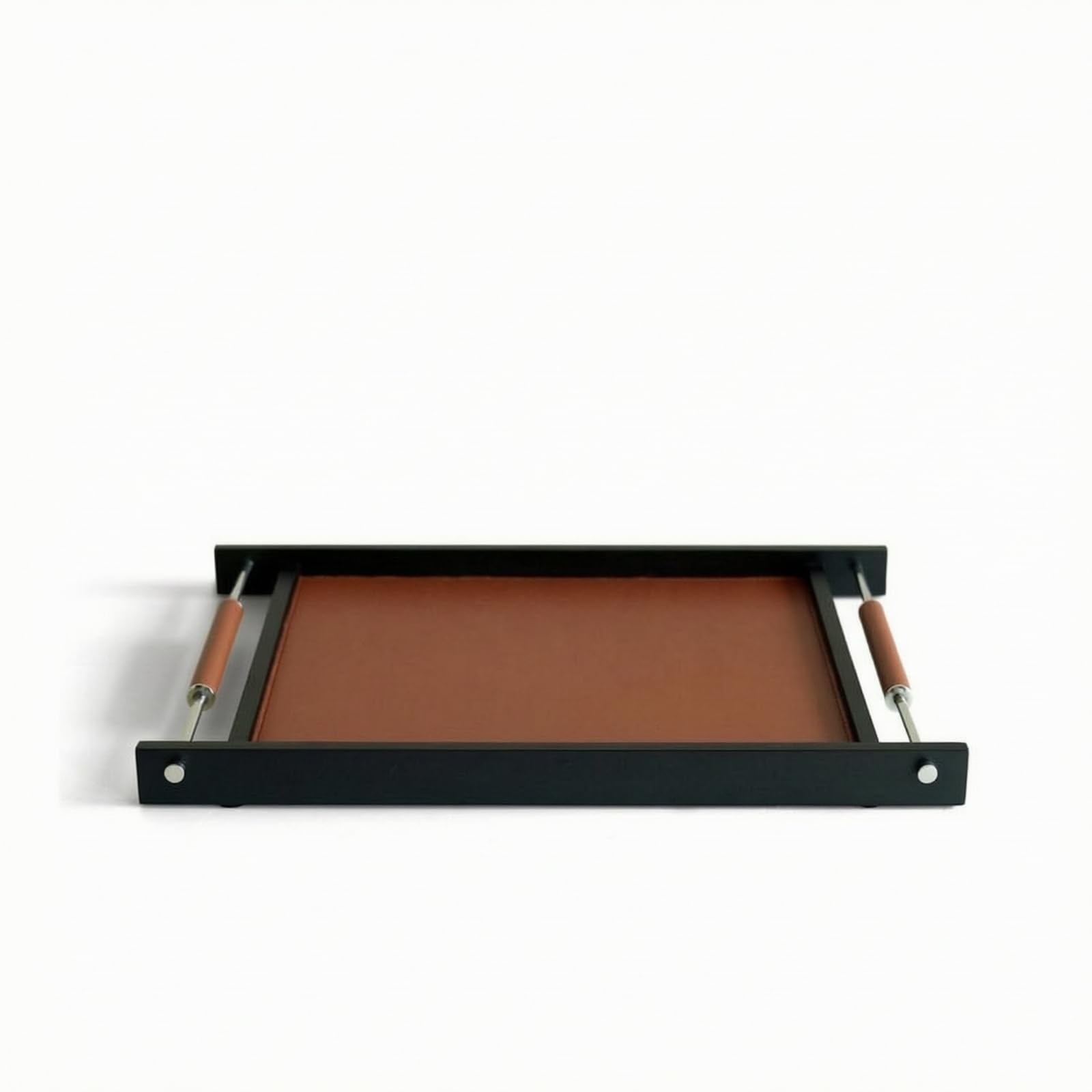 rockible Banja Multifuncional Banja Metal Resistente para Comedor, Marrón Café, 39.5 28 3cm