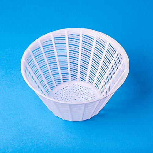 Cheese making Cheese mold Ricotta Cheese making Cheese making kit Goat Cheesemaking Cow Kitchen Cheese making mold Rennet cheese Soft cheese Milk | 2.0L/0.53gal/4.2lbs Ricotta White Original HOZPROM