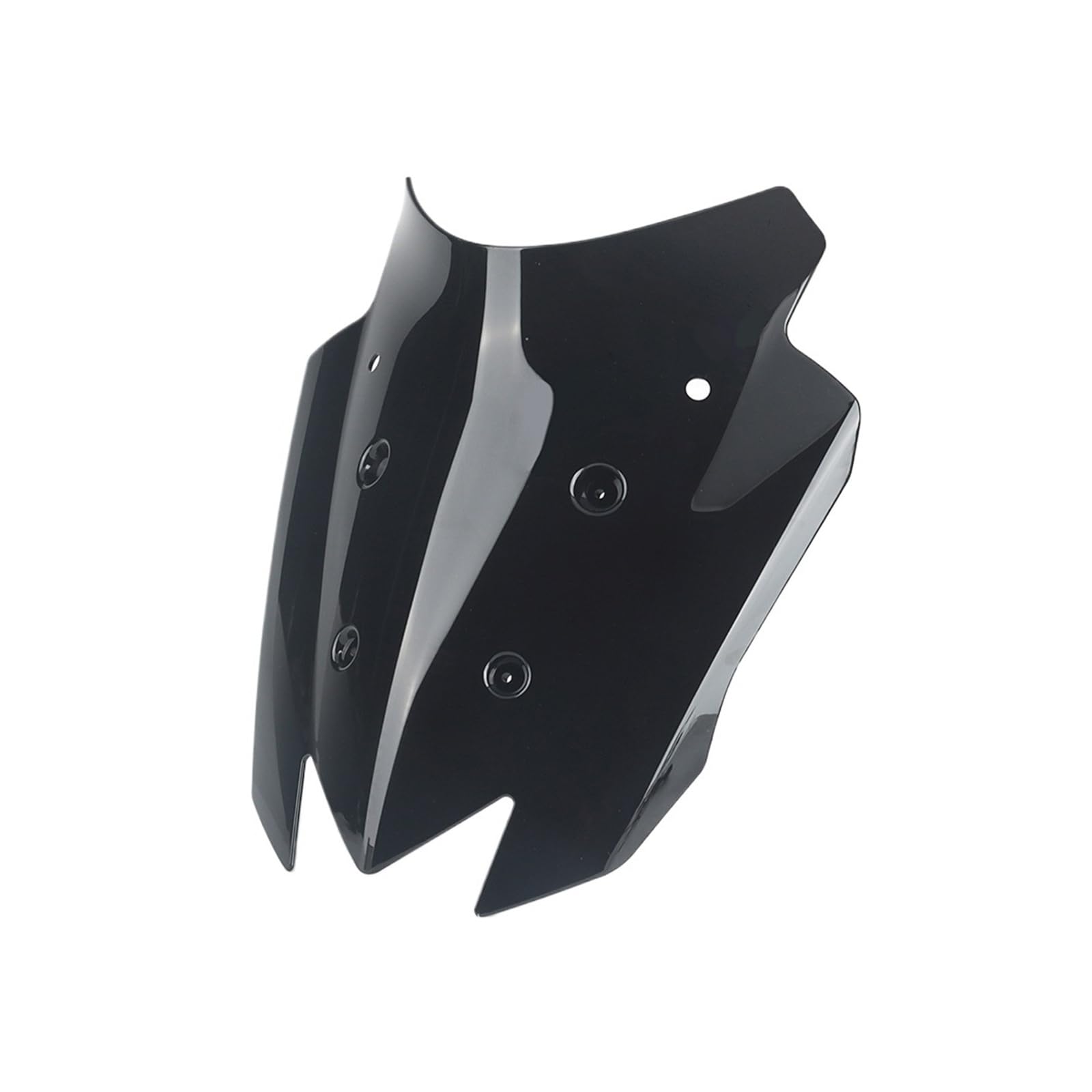 Piastra guida for parabrezza for accessori moto competitivi aggiornata | Compatibile con Yamaha NMAX 155 dal 2020 in poi(Black)