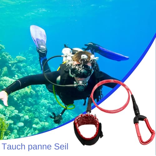 Cuerda ajustable para deportes acuáticos y cordón de buceo 3