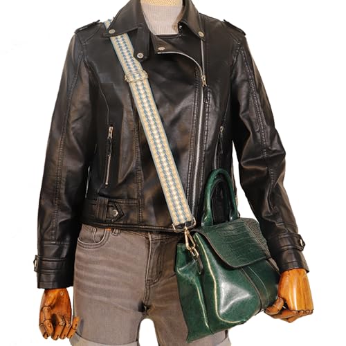 Image of Wide Shoulder Strap Adjustable Replacement Belt Crossbody Canvas Bag Handbag