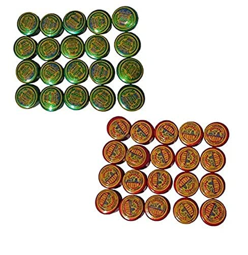 Genuine Gopuram Kumkum & Turmeric Tins Thamboolam | Combi | A++ Grade - 1 Set of 20 Pcs Kumkum & 20 Pcs Turmeric (B0BBMXPNLC) Amazon Price History, Amazon Price Tracker