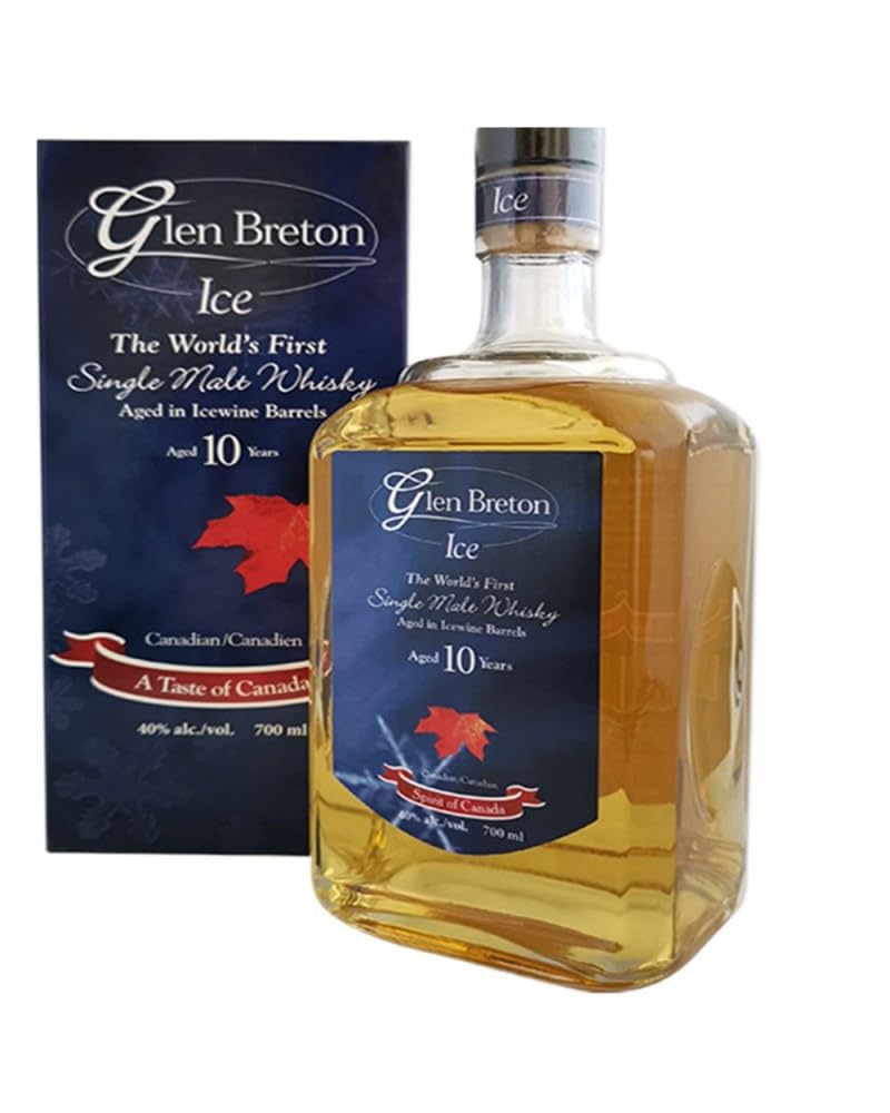 Glen breton ice wine barrel whisky 10 años