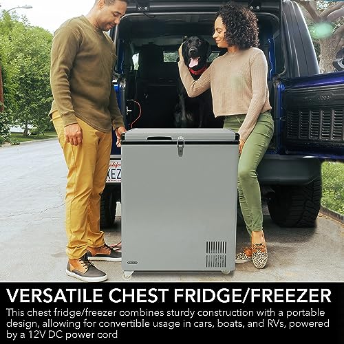 Image of Whynter 95 Qt Portable Refrigerator Freezer, Car RV Camping 12V, FM-951GW
