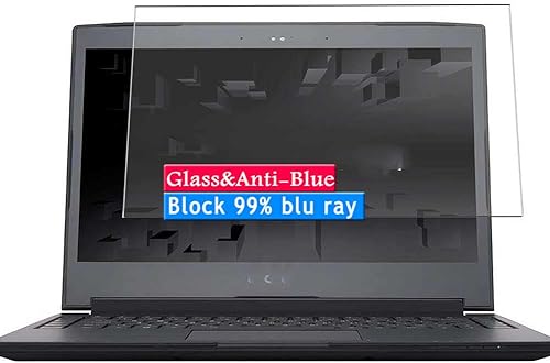 Vaxson Anti Blue Light Tempered Glass Screen Protector, compatible with Gigabyte AERO 14 (Late 2016) Series 14" Visible Area, 9H Film Protectors