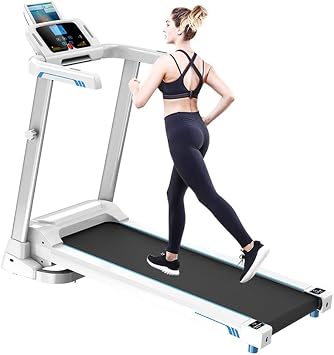 Electric Room Runner Home Multifunctional Treadmill Folding Electric Mini Mute Indoor Fitness Treadmill Walking Machine for Home Color A, Size 132x68x112cm