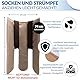 Lieblings Helfer® Premium Sockenanziehhilfe - extrem reißfeste lange Bänder - Strumpfanziehhilfe - Geschenk für Oma, Opa, Senioren und Schwangere, Hüft-OP