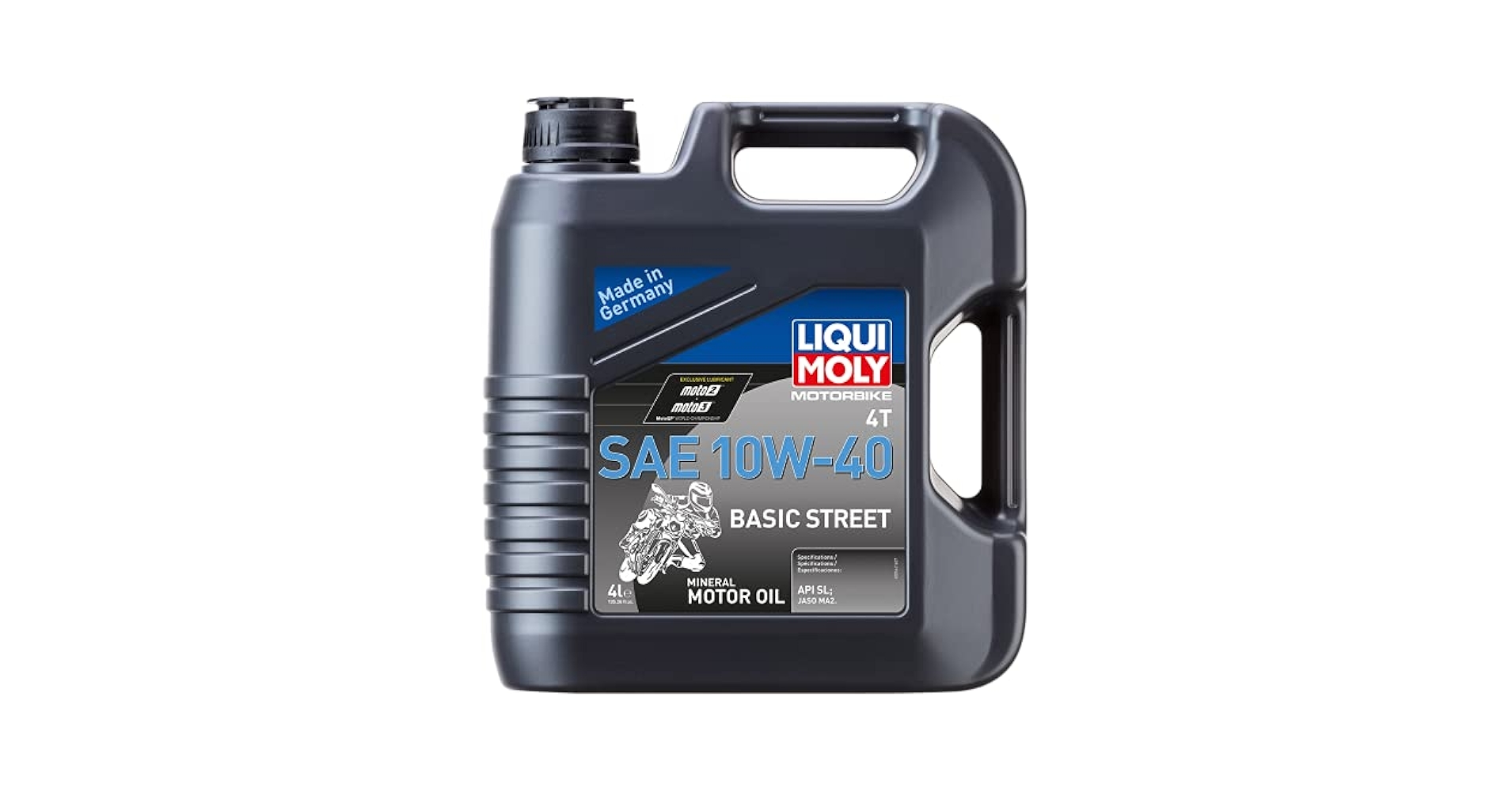 Amazon.com: Liqui Moly 4T 10w40 Basic Street 4-Liter