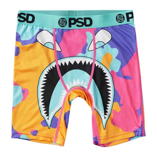 Image of PSD Underwear Youth Boys Boxer Brief - Various Print Comfortable Active Underwear for Boys, Kids Boys Underwear Packs