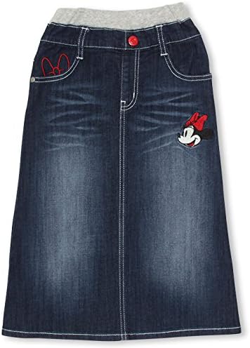 Amazon Co Jp ベビードール ディズニー 刺繍デニムロングスカート 子供服 女の子 Disney Collection 服 ファッション小物