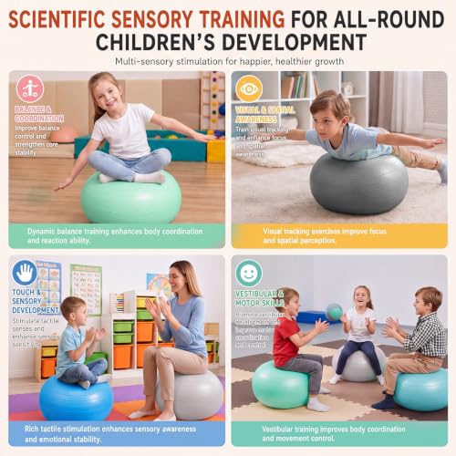 Image of Lewtemi 6 Pcs Flexible Seating for Classroom Elementary