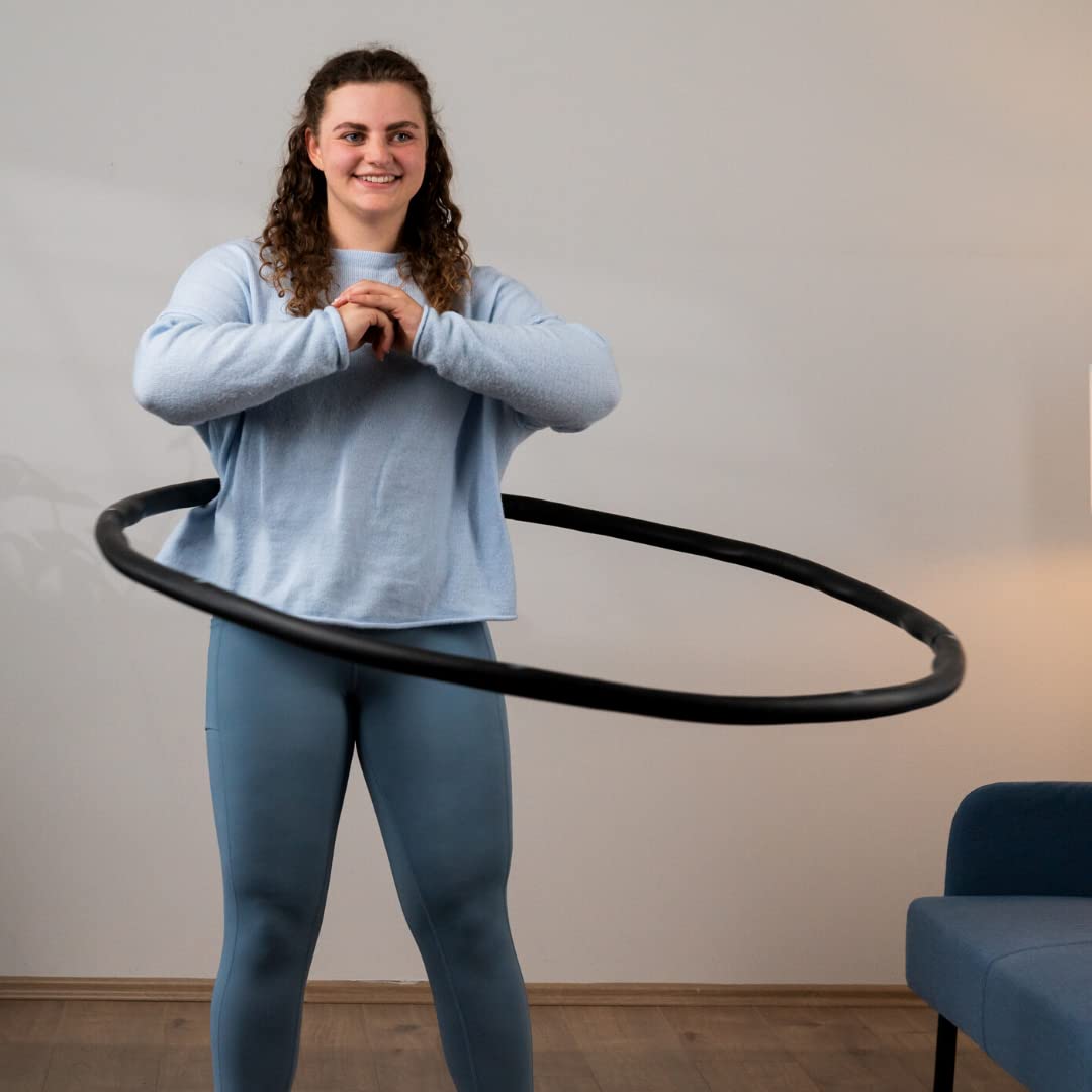 Hula Hoop Ajustable Pour Adulte – 8 Segments, De 1 à 3 Kg, Avec Pics De Massage Pour Abdos