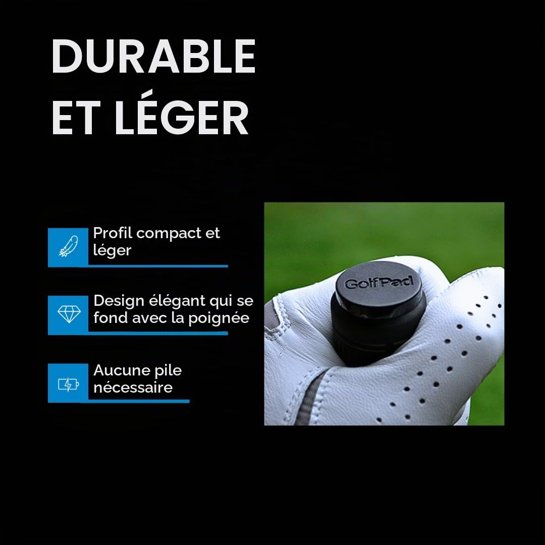 Golf Pad Tags Système Automatique Swing Trainer pour Android et iPhone