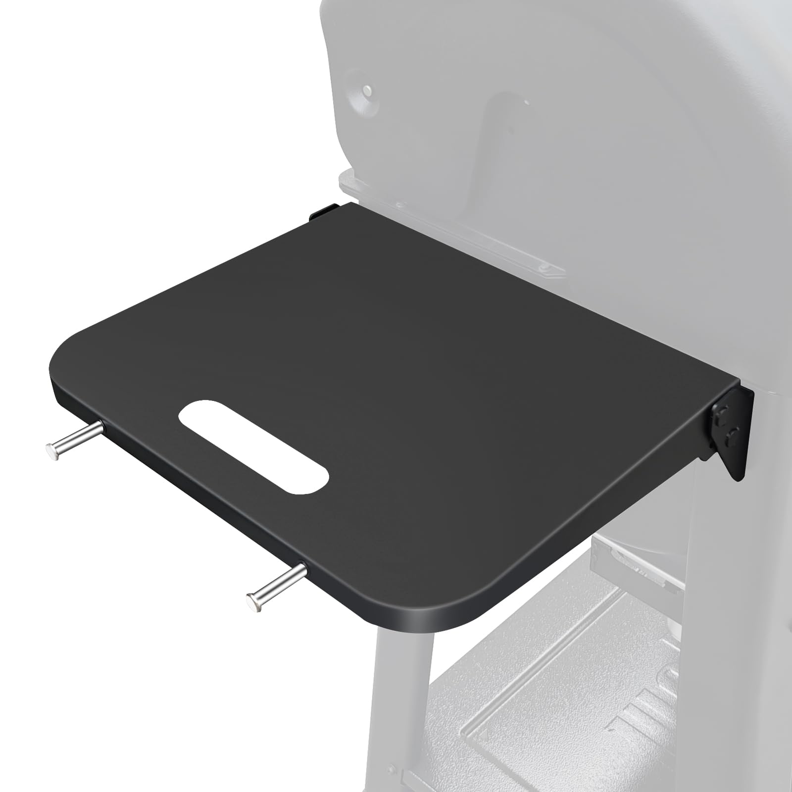 QuliMetal Foldable Side Shelf for Weber Searwood 600/600XL/Smoque/Smoque XL