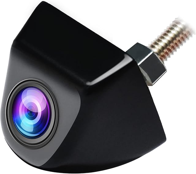 PARKVISION Reversing Camera,Super Wide Viewing Angle with Excellent Night Vision Metal Housing Reverse Camera,Parking Line Optional Parking Camera,Color Black[SW-115W]