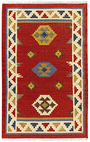Hamid - Alfombra Kilim Lori Con Diseño Oriental, 100 Lana, Alfombra Kilim, Tejido A Mano, Alfombra De Pasillo, Salón, Dormitorio, Sala De Estar, Entrada D.3, 170x110 Cm Hamid - Alfombra Kilim Lori Con Diseño Oriental, 100 Lana, Alfombra Kilim, Tejido A Mano, Alfombra De Pasillo, Salón, Dormitorio, Sala De Estar, Entrada D.3, 170x110 Cm