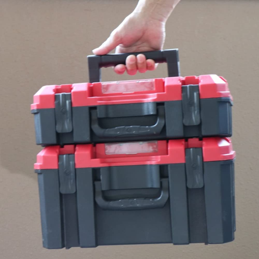 Amazon.co.jp: 工具箱 ツールボックス 2個セット W 365mm x L 290mm x 