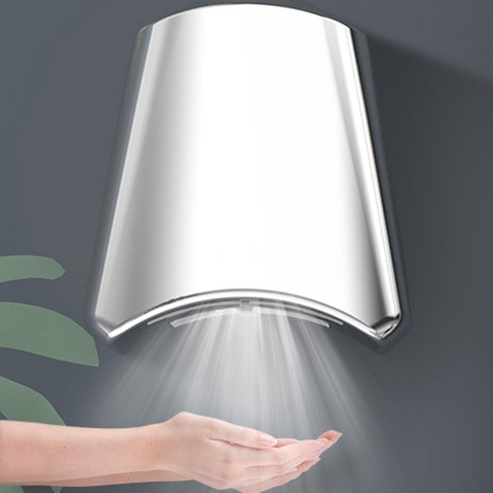 Sèche-mains automatique 1100W idéal pour sanitaires de restaurant