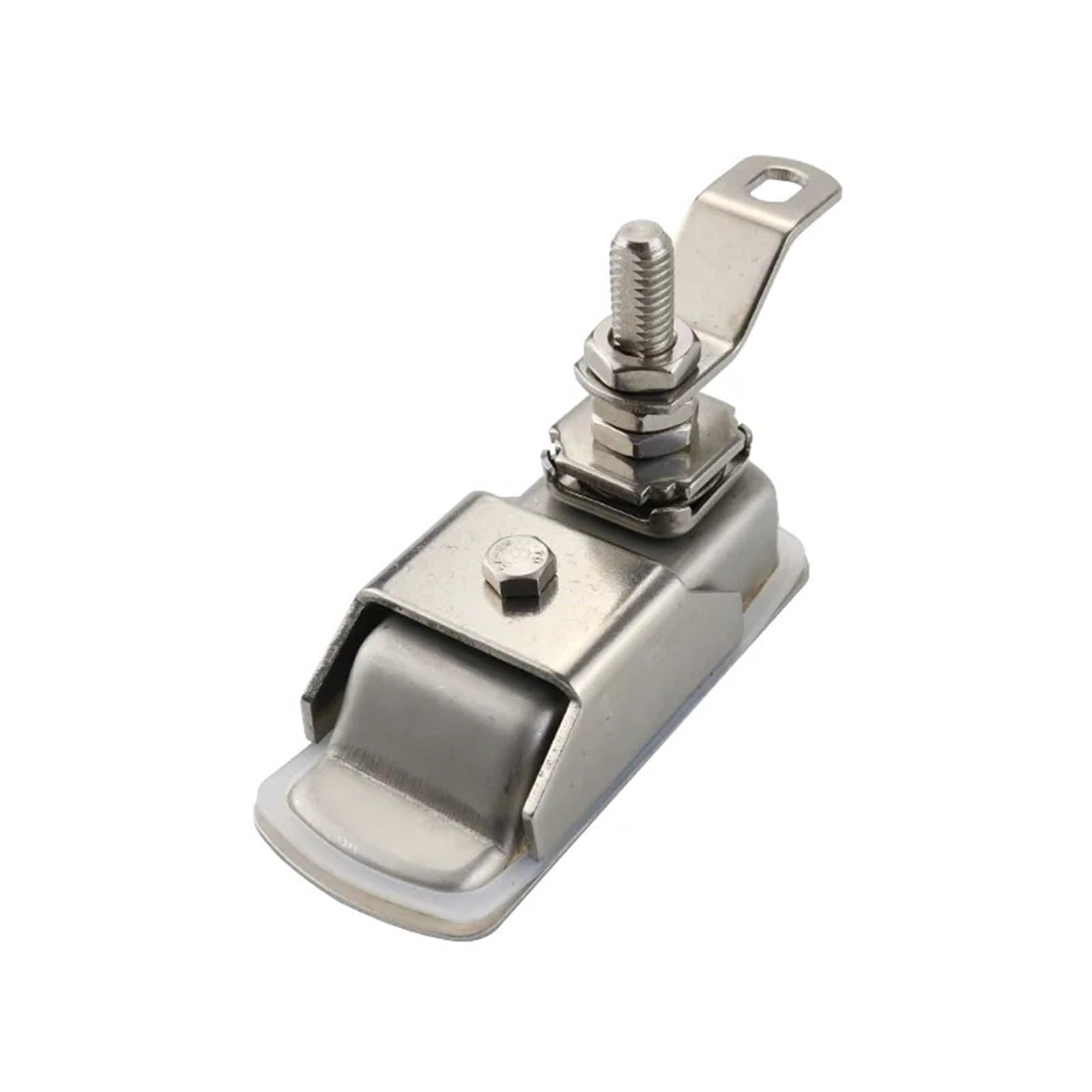 Serrure de porte d'armoire industrielle en alliage de zinc mat pour boîte de distribution