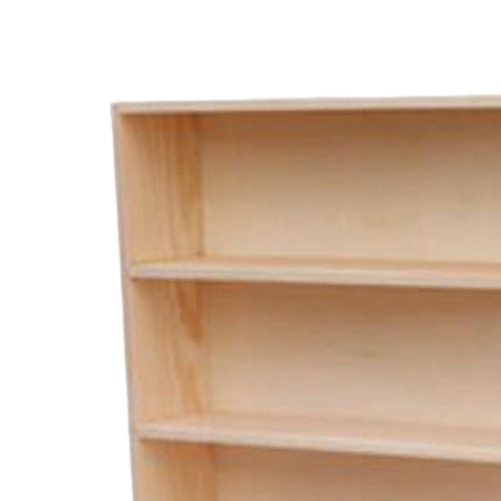 Yajuyi Vetrina in legno Decorazione Vetrina Espositore a 6 strati Scatola portaoggetti per collezioni Piccoli oggetti Mini giocattoli Modello di