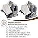 2PCS Motor Mount Set with Heat Shield, Left and Right Automotive Replacement Engine Mounts Compatible for GMC Sierra Yukon / Chevrolet Tahoe Silverado Suburban / Cadillac Escalade 15854941 A5365HY