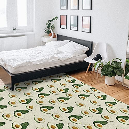 Tapis intérieur extérieur à fleurs roses pour terrasse et chambre - 4