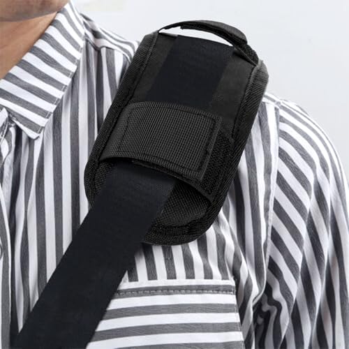 Image of LLOUSSAK 2 Pcs Soft Shoulder Strap Pad, Thick & Breathable Backpack Strap Pads, Removable Shoulder Pads for Bag Straps, Shoulder Straps for Bags(Black, 8.86 x 2.76 Inch)