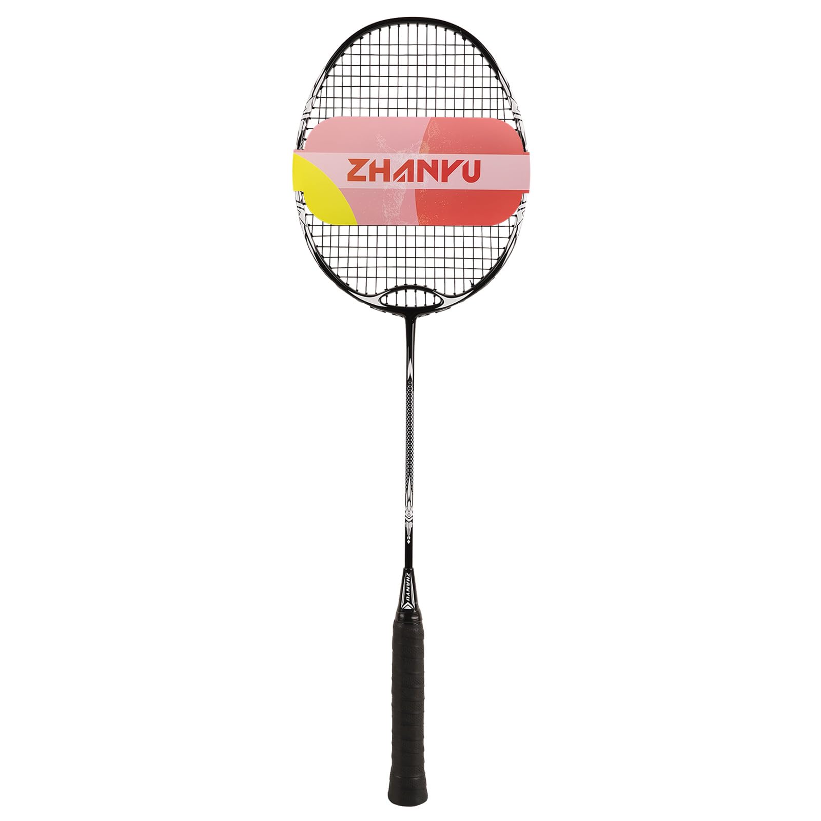 Badminton SchläGer,FederballschläGer,Vollcarbon-Ultraleichter 82g ProfischläGer,EinschließLich 1 SchläGer Und 1 Balltasche,Geeignet FüR TäGliche Fitness- Und TrainingswettkäMpfe