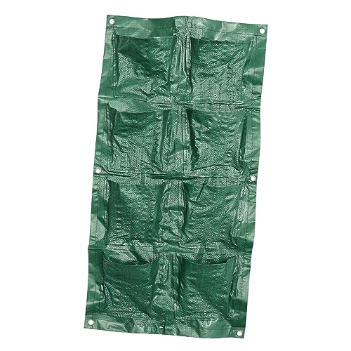 Happyyami 1pc Bolsa De Creciente Vertical Montaje De Pared Plantador De Plantación Bolsa De Plantación De Bolsa