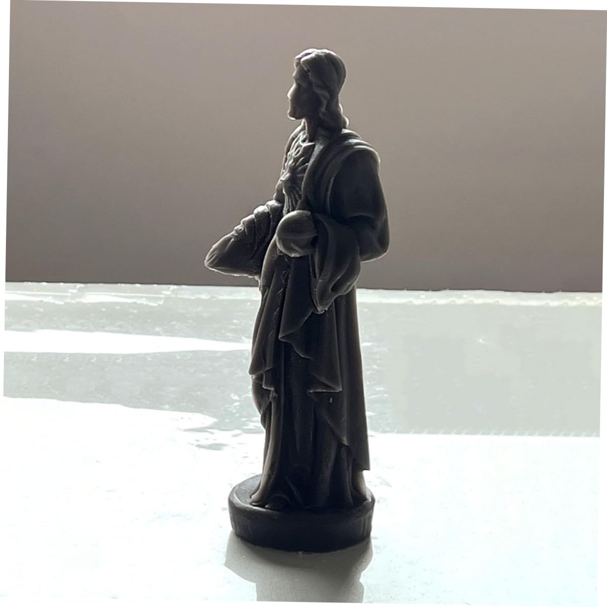 LALAFINA Stampo in Silicone Per Candele Forma Di Gesù Resistente e Flessibile Per Colatura Di Candele e Saponi Fai Da Te