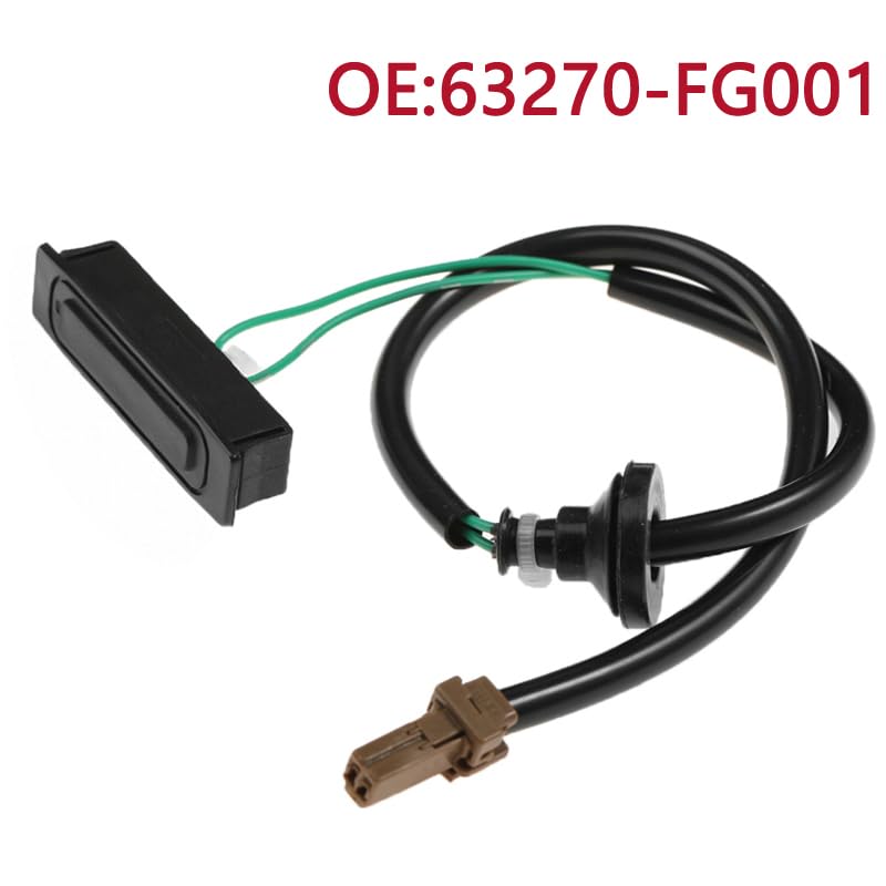 Miniatura 4 de Interruptor de liberación de la tapa del maletero Botón de escotilla Tapa de maletero Tapa de maletero Hatch Interruptor de manija de maletero para