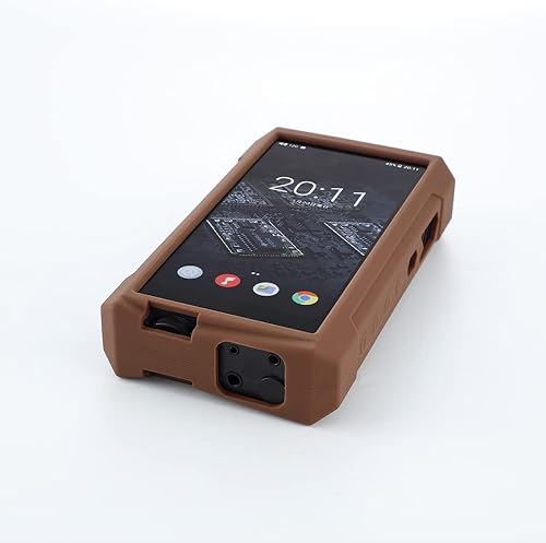 Miniatura 4 de Funda protectora de silicona suave para reproductor de música FiiO M17 (marrón)