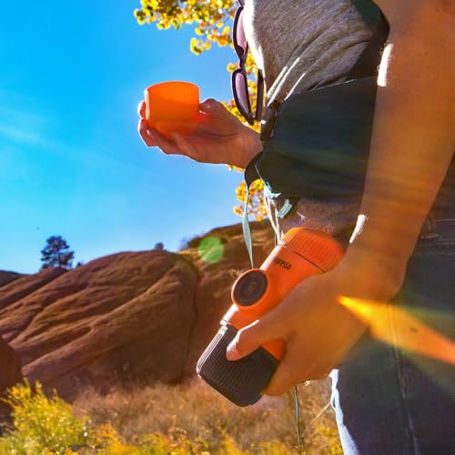 WACACO Nanopresso Portable Espresso Maker, Upgrade Version of Minipresso, 18 Bar Pressure, Small Travel Coffee Machine, Manually Operated, Perfect for Kitchen and Office, Orange - Image 7