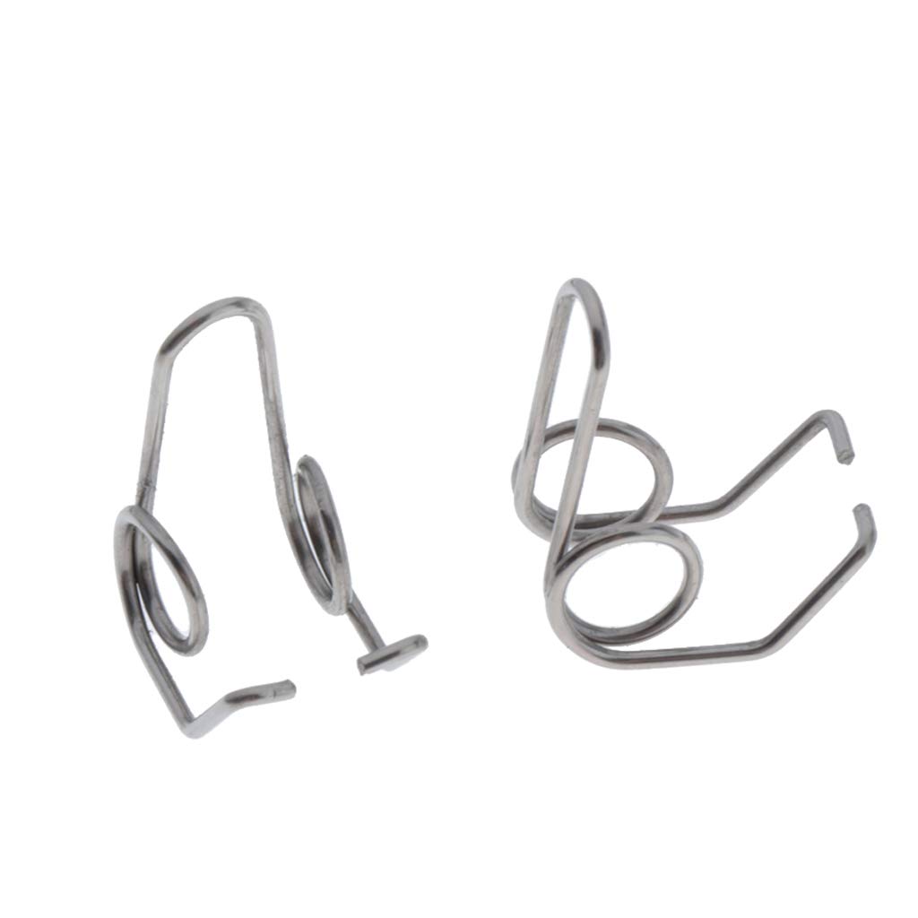 2 Set Tromba Acqua Chiave Valvola Molle Viti Parti Strumento in Ottone