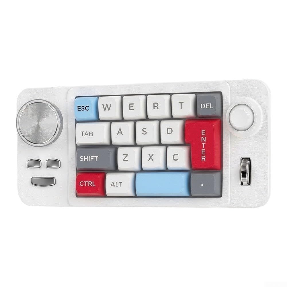 19-Tasten-Joystick-Tastatur, RGB-Gaming-Tastatur, 10 Beleuchtungsmodi