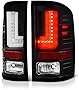 For 2016-2018 GMC Sierra 1500 SLT/Denali Pickup Truck Premium OLED Tube Black LED Tail Light Lamp Assembly Replacement Pair, Driver & Passenger Side Set