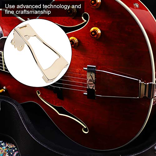 Cordier de pont de guitare, accessoires d’instrument de remplacement de pont de cordier creux pour guitare jazz (doré) - Les Beatles, Paul McCartney, John Lennon, RIngo Starr, George Harrison Cordier de pont de guitare, accessoires d'instrument de remplacement de pont de cordier creux pour guitare jazz (doré) – Image 5
