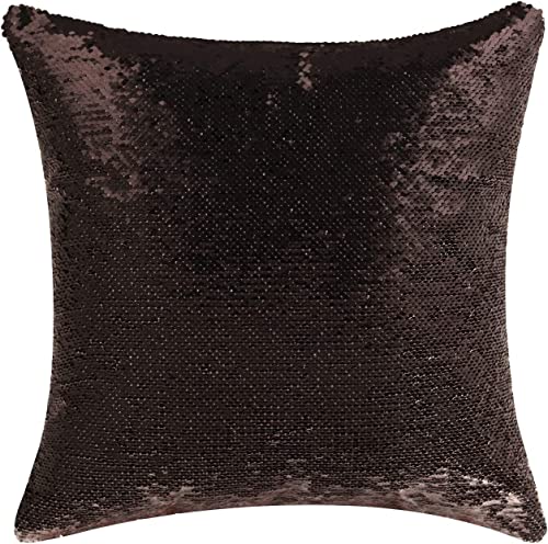 Rackynass Danny Devito Funny Sequin Throw Pillow Cover Magic Reversible Mermaid Sequin Pillow Case Decorative Cushion Cover Glitter Accent Pillow 16X16 Inches #TOP4