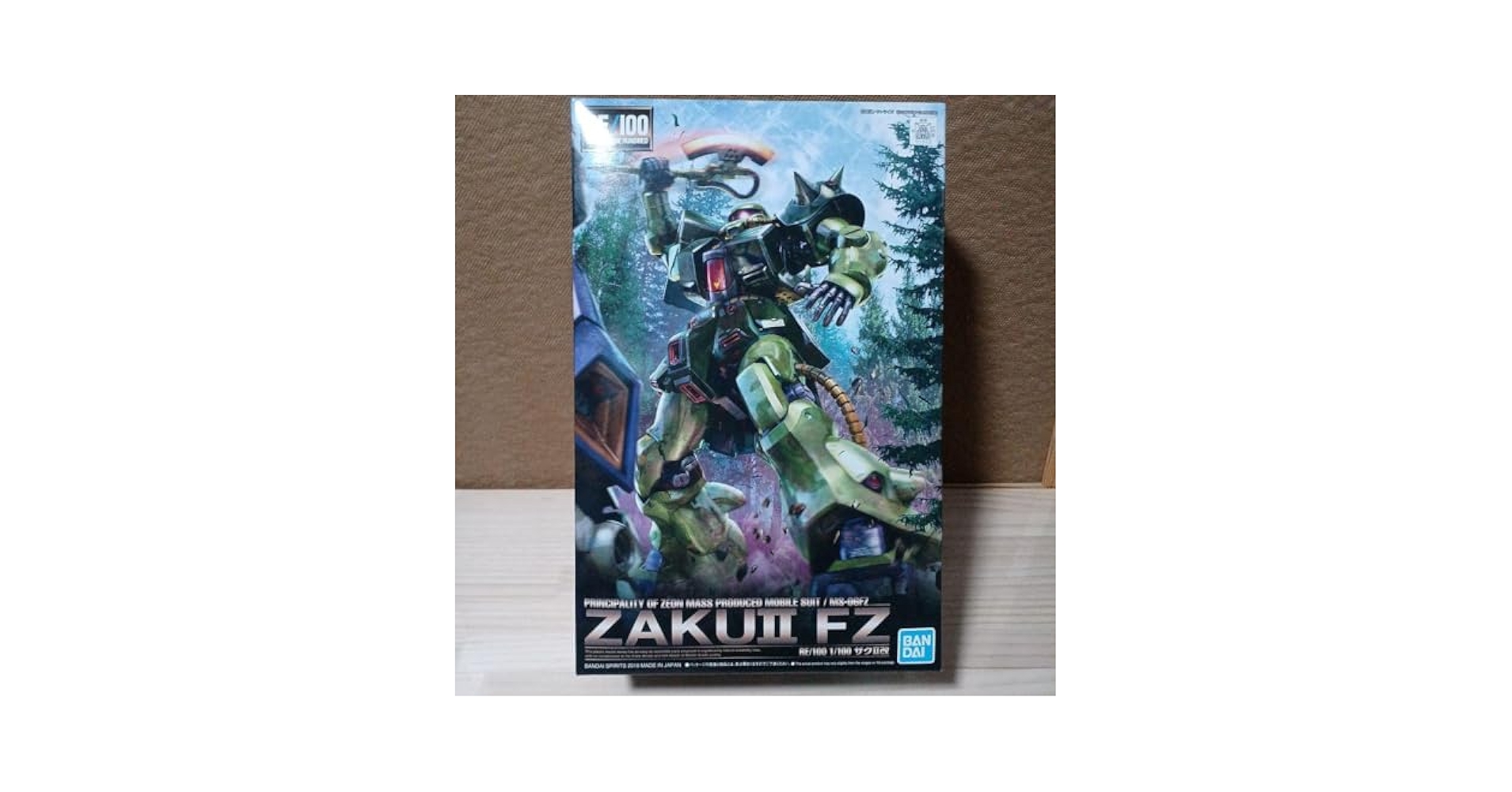 Amazon.co.jp: バンダイ RE／100 1／100 ザクII改 MS-06FZ 一種