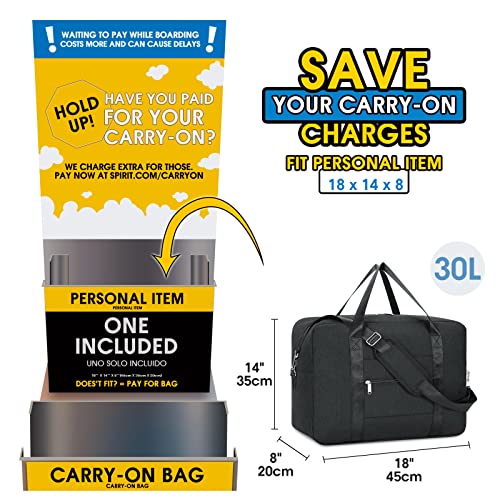 Narwey Travel Duffel Bag With Clear Travel Toiletry Bag for Women and Men3