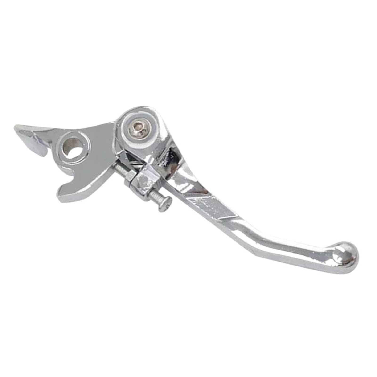 ETEKGVYVA Clutch Brake Lever Set Folding Brake Clutch Lever Set for Motorcycle Pit Dirt Bike ATV Quad 50cc 110cc 125cc 140cc 160cc 200cc(Silvery Brake Lever)