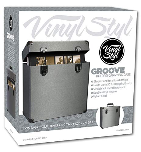 Boîte vinyle 12 LP graphite aux finitions soignées - 5